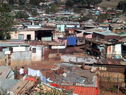 Slums in Soweto