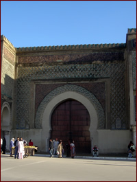Gates of Meknes, Morocco